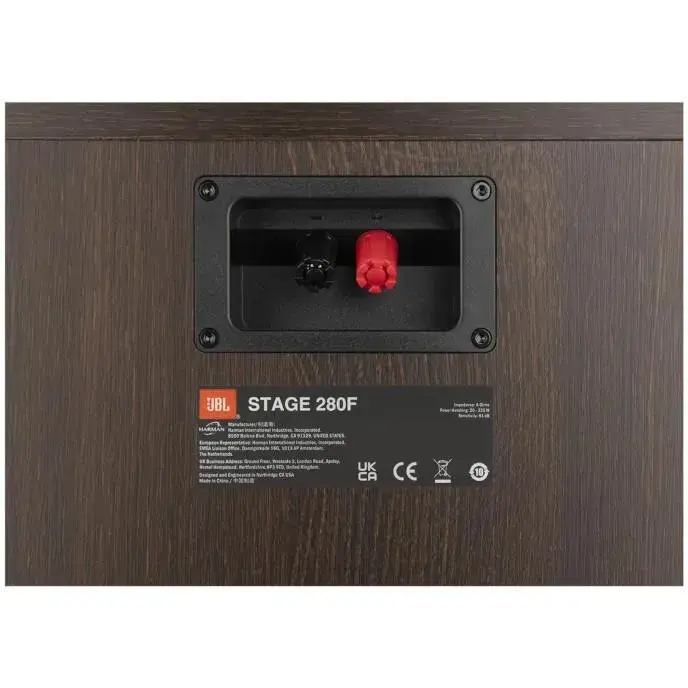 Акустика JBL Stage 280F Black - фото - №9