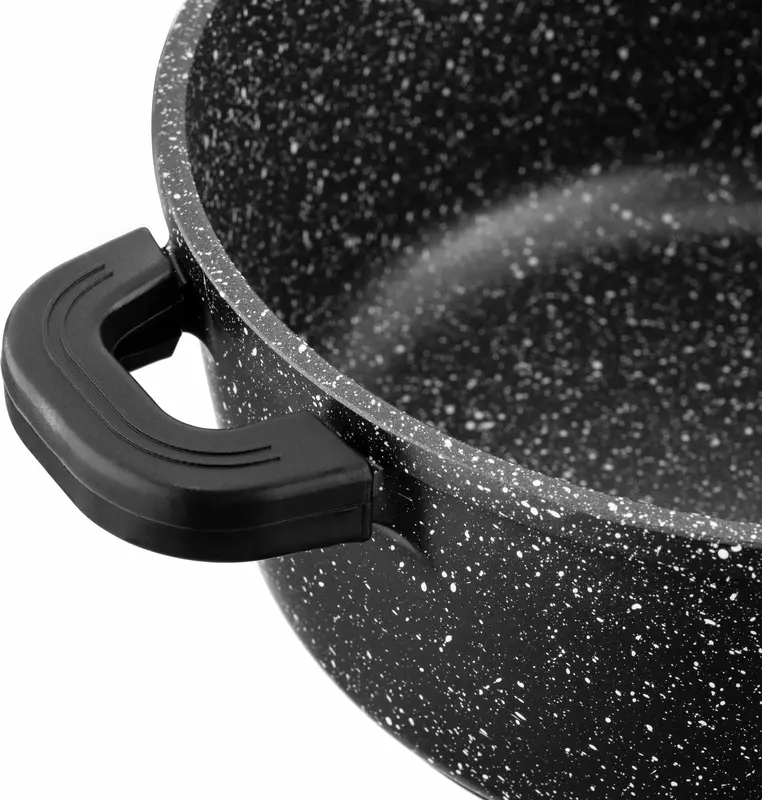 Каструля зі скляною кришкою Ardesto Gemini Anzio, 3.1л, алюміній, чорний - фото - №6