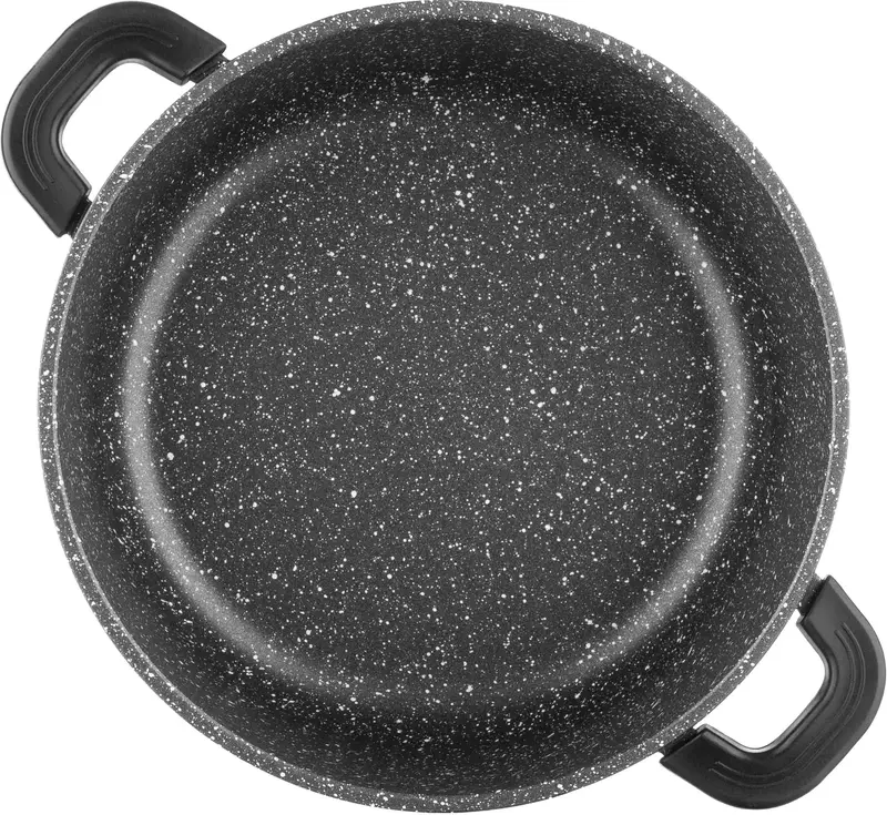 Каструля зі скляною кришкою Ardesto Gemini Anzio, 3.1л, алюміній, чорний - фото - №4