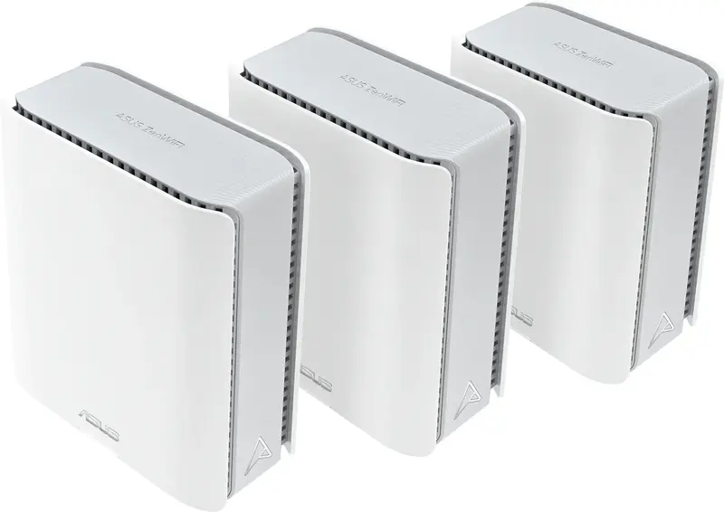 Интернет роутер Asus ZenWiFi BT10 BE25000, 1x10GE LAN, 1xGE WAN/LAN, 1x10GE LAN, 1xUSB 3.0, 3мод, белый фото