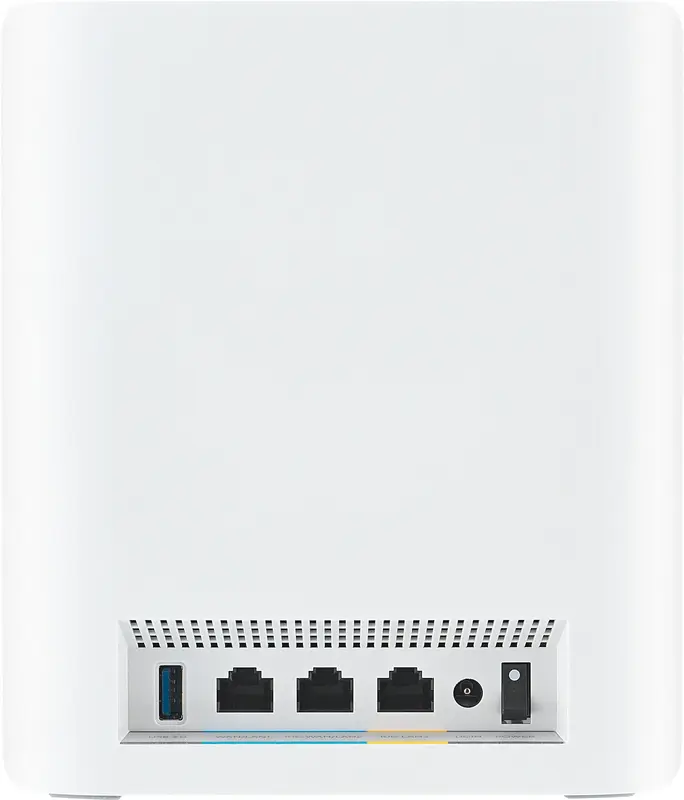 Интернет роутер Asus ZenWiFi BT10 BE25000, 1x10GE LAN, 1xGE WAN/LAN, 1x10GE LAN, 1xUSB 3.0, 3мод, белый фото