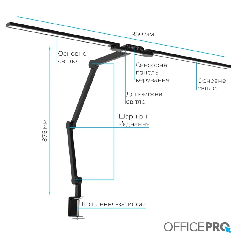 Лампа для монітора Officepro SL299B фото