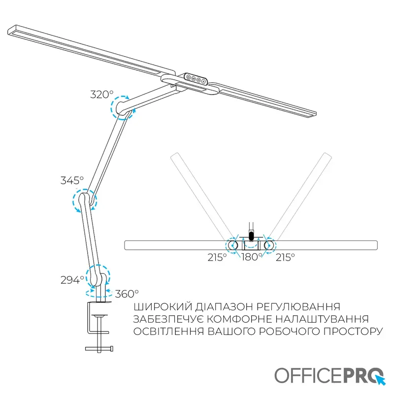 Лампа для монітора Officepro SL299B фото
