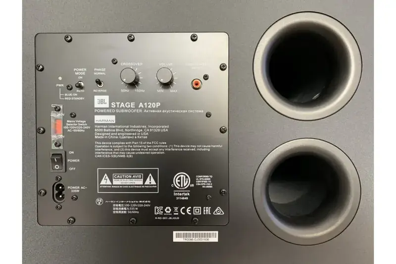 Акустика JBL STAGE A120P Black - фото - №2