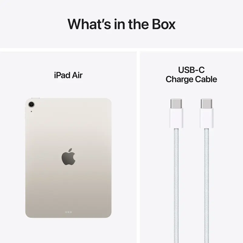 Apple iPad Air 11" 256GB Starlight (MCA44) 2025 - фото - №9