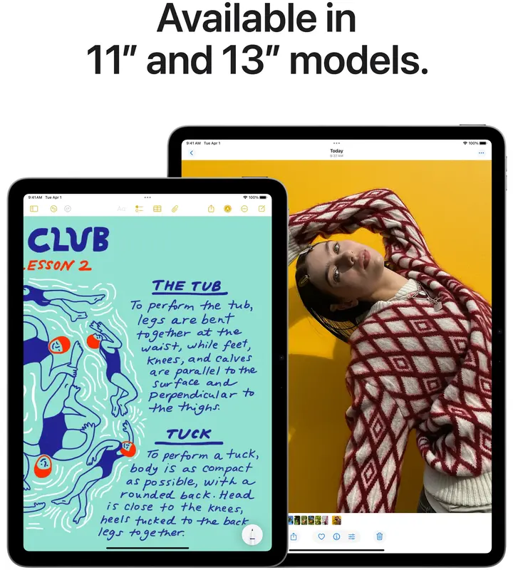 Apple iPad Air 11" 128GB+5G Blue (MCFW4) 2025 фото