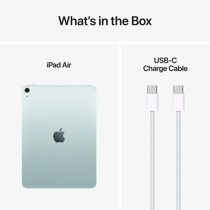 Apple iPad Air 11" 128GB+5G Blue (MCFW4) 2025 фото