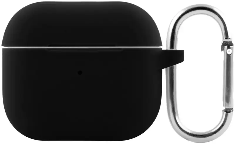 Чохол для AirPods 4 Silicone Case New (Black) фото