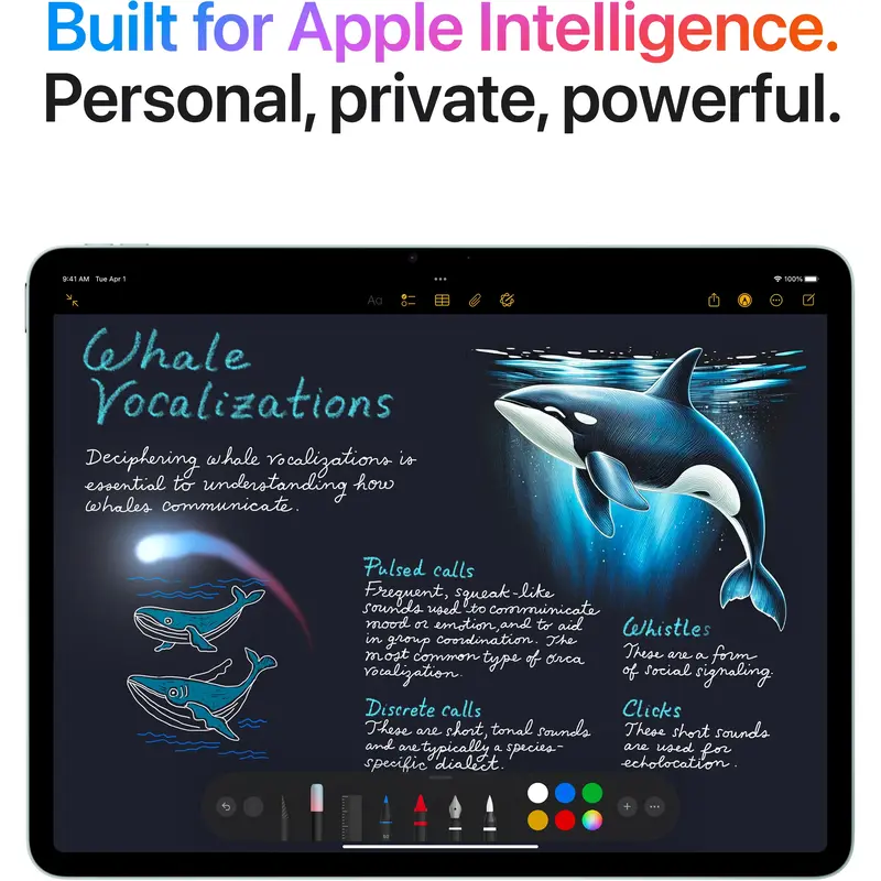 Apple iPad Air 13" 256GB Purple (MCNR4) 2025 фото