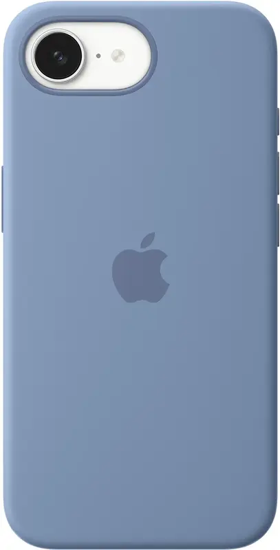 Чехол для iPhone 16е Silicone Case (Winter Blue) - фото - №0