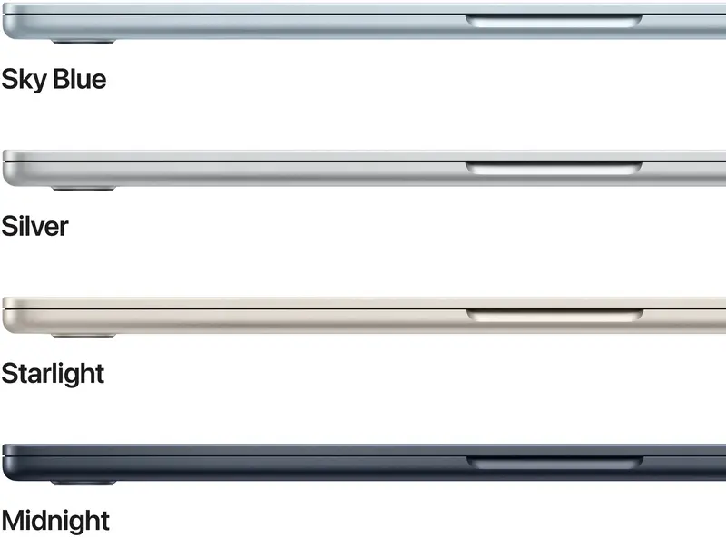 Apple MacBook Air M4 Chip 15" 16/512GB Silver (MW1H3) 2025 фото
