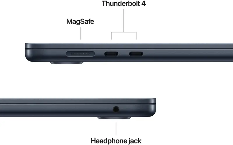 Apple MacBook Air M4 Chip 15" 24/512GB Midnight (MC6L4) 2025 - фото - №6