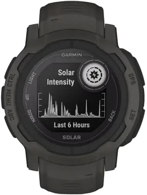 Смарт-годинник GARMIN Instinct 2 Solar графіт (010-02627-00) - фото - №9