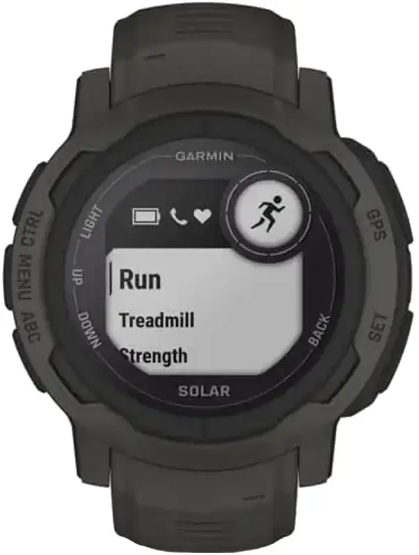 Смарт-годинник GARMIN Instinct 2 Solar графіт (010-02627-00) - фото - №6