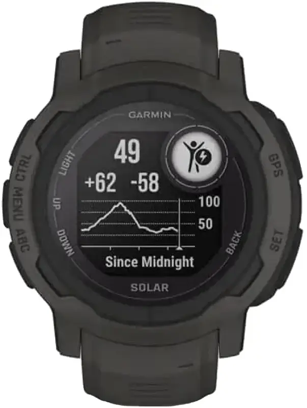 Смарт-годинник GARMIN Instinct 2 Solar графіт (010-02627-00) - фото - №4