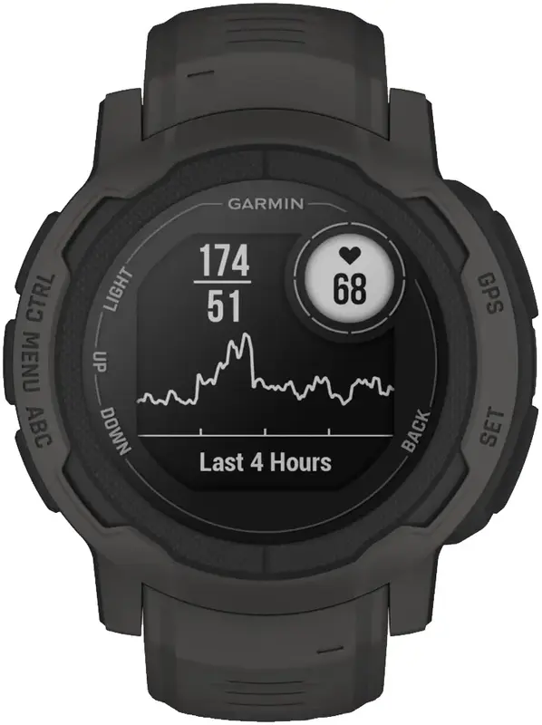 Смарт-годинник GARMIN Instinct 2 графіт (010-02626-00) - фото - №1