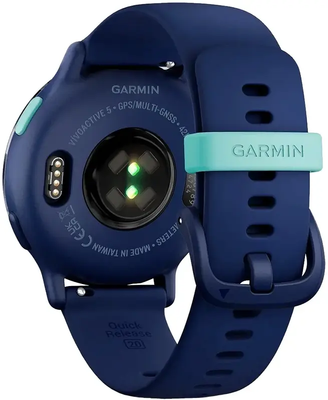 Смарт-годинник GARMIN Vivoactive 5 – темно-синій алюмінієвий безель, темно-синій (010-02862-12) фото
