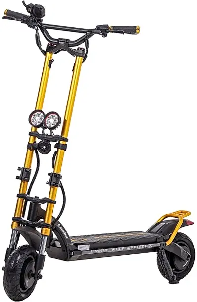 Електросамокат Kaabo Wolf Warrior X Pro+ Gold - фото - №1