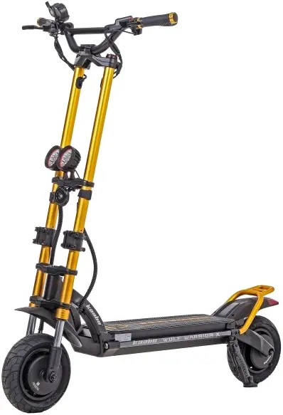 Електросамокат Kaabo Wolf Warrior X Pro+ Gold - фото - №4