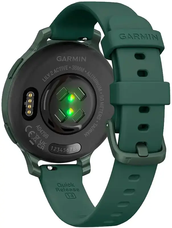 Смарт-часы GARMIN Lily 2 Active яшмово-зеленые (010-02891-02) - фото - №5