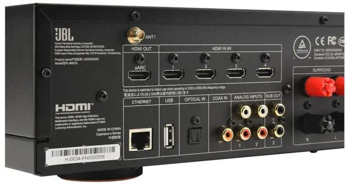 AV-ресивер JBL MA 510 Black - фото - №9