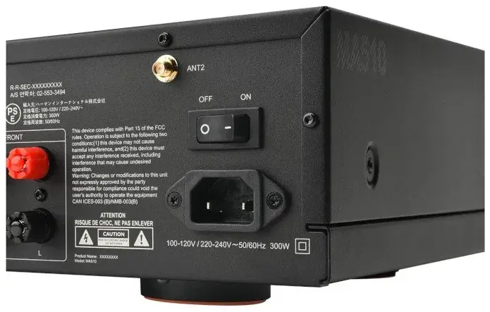 AV-ресивер JBL MA 510 Black - фото - №6