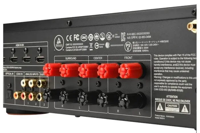 AV-ресивер JBL MA 510 Black - фото - №7