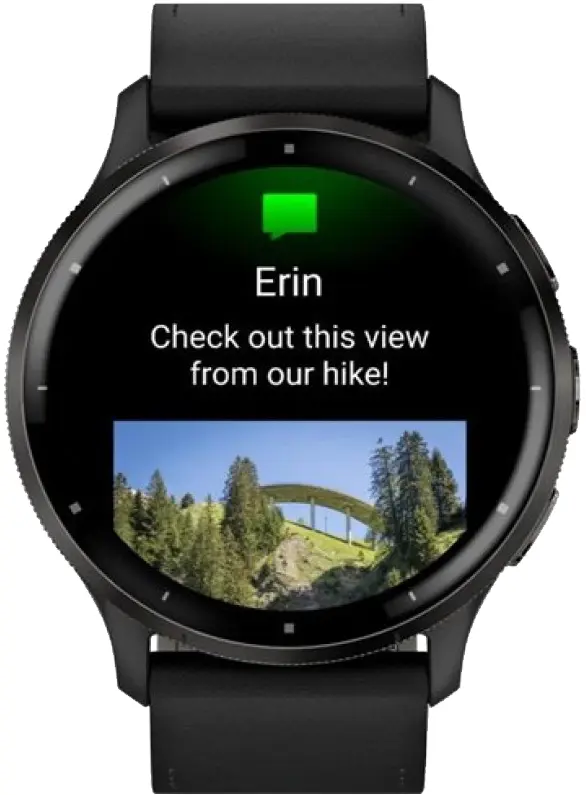 Смарт-часы GARMIN Venu 3, безель из нержавеющей стали, черный (010-02784-52) фото