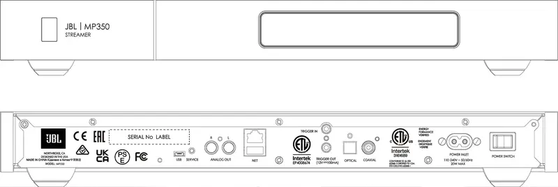 Підсилювач JBL MP 350 - фото - №5