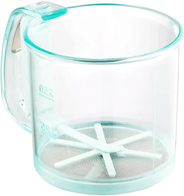 Кружка-сито Ardesto Fresh, 9.5см, пластик, блакитний (AR3918T) - фото - №0