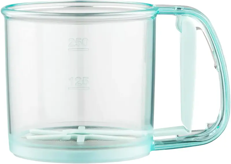 Кружка-сито Ardesto Fresh, 9.5см, пластик, блакитний (AR3918T) - фото - №2