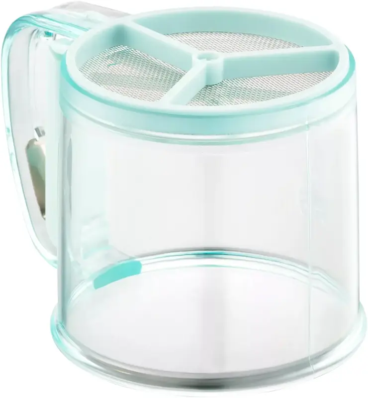 Кружка-сито Ardesto Fresh, 9.5см, пластик, блакитний (AR3918T) - фото - №1