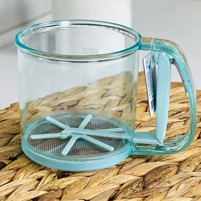 Кружка-сито Ardesto Fresh, 9.5см, пластик, блакитний (AR3918T) - фото - №4