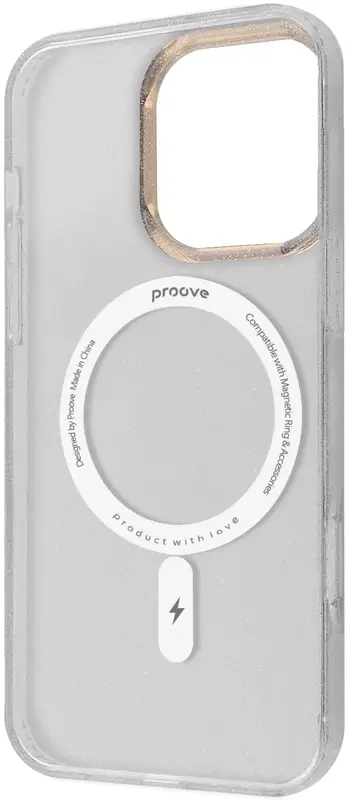 Чохол для iPhone 16 Pro Proove Cuprum Case with Magnetic Ring (White) - фото - №1