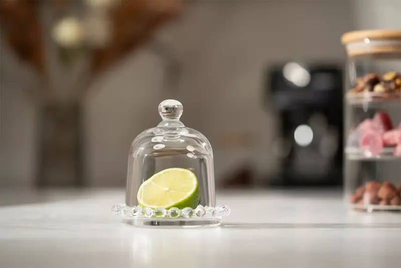 Лимонниця з кришкою Ardesto, 9см, скло, прозорий (AR2603L) - фото - №3