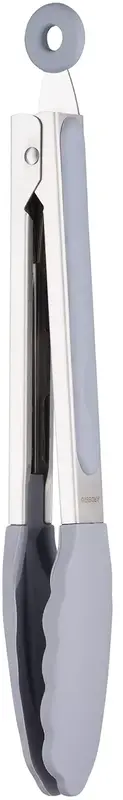Щипці кухонні Ardesto Midori, 28см, силікон, нержавіюча сталь, сірий (AR3022GS) - фото - №2
