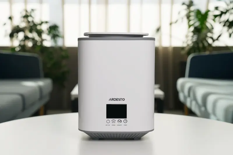 Зволожувач повітря ARDESTO USH-H-26W ультразвуковий, 25м2, 3.1л, 250мл/г фото