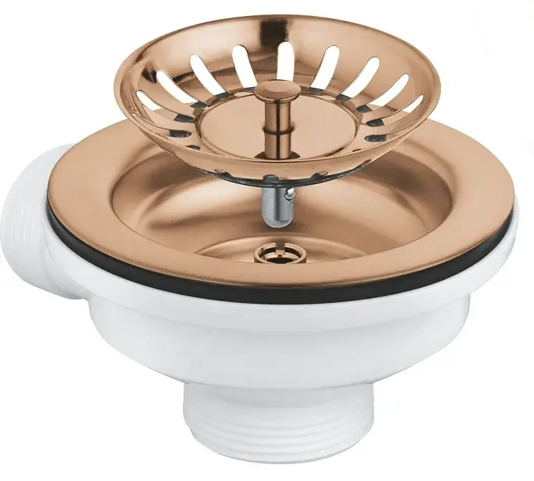 Сливной комплект Grohe для двух чаш без эксцентрика (40997DL0) фото