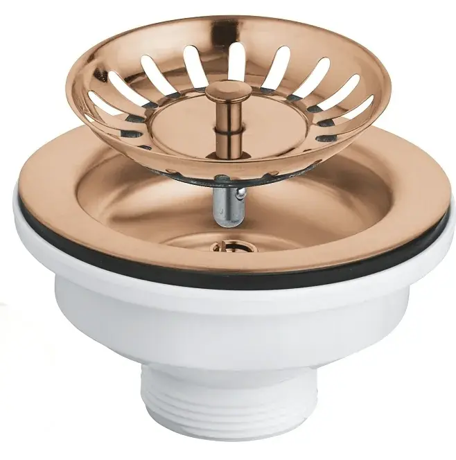 Сливной комплект Grohe для двух чаш без эксцентрика (40997DL0) фото