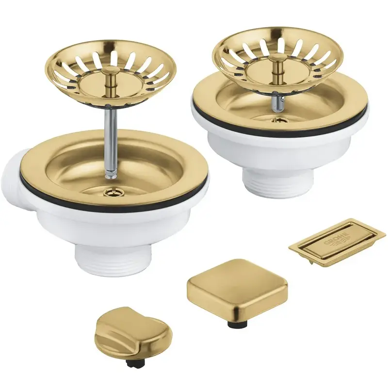 Сливной комплект Grohe для двух чаш с эксцентриком (40998GN0) фото