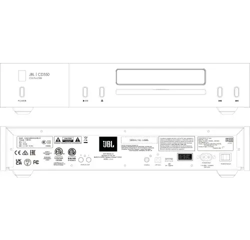 Підсилювач JBL CD 350 - фото - №5