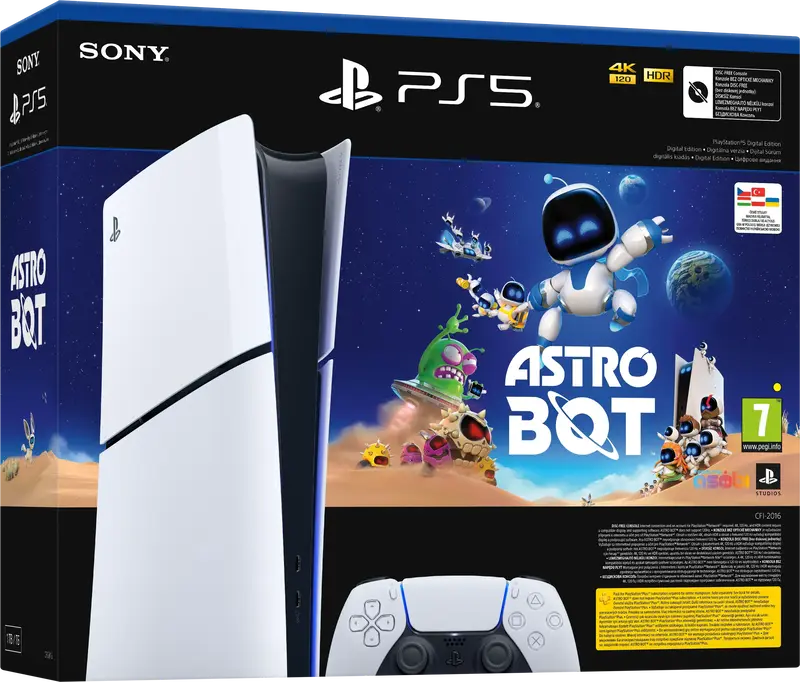 Ігрова консоль Sony PlayStation 5 Slim Digital Edition (ASTRO BOT) фото
