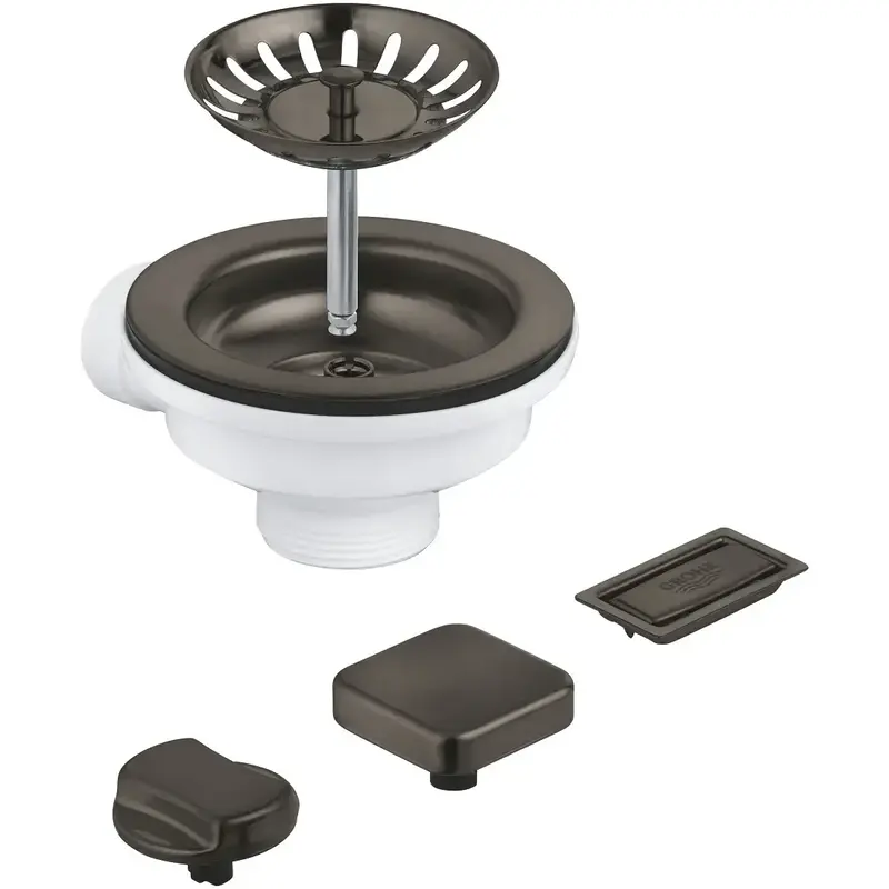 Сливной комплект Grohe для одной чаши с эксцентриком (40996AL0) фото