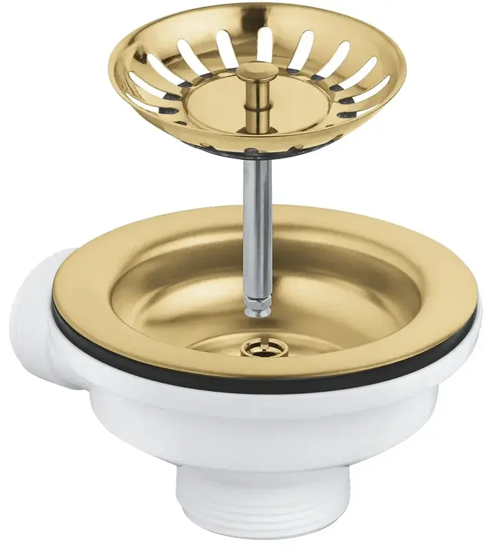 Зливний комплект Grohe для одної чаші з ексцентриком (40996GN0) фото