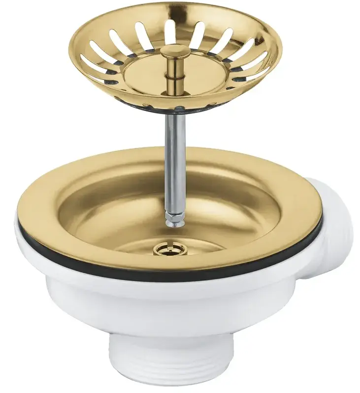 Зливний комплект Grohe для одної чаші з ексцентриком (40996GN0) фото