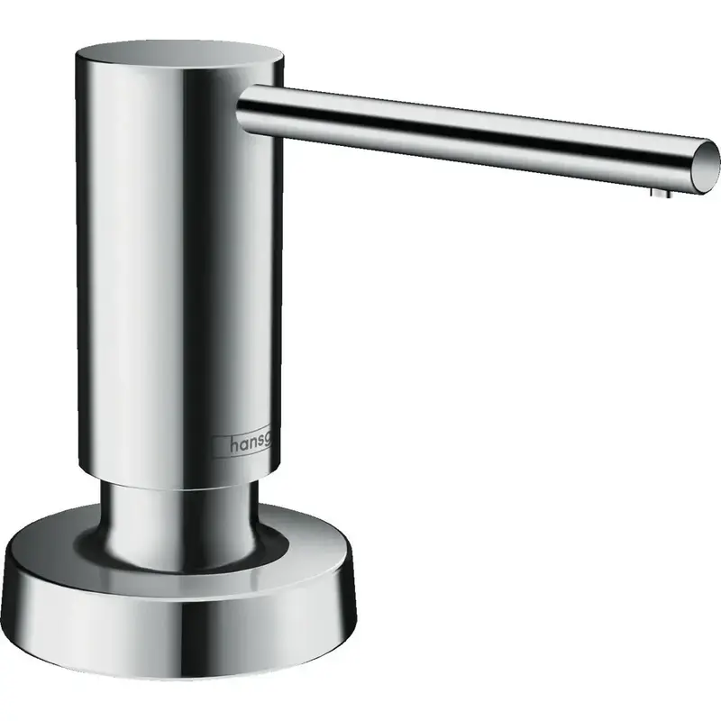 Дозатор для моющих средств Hansgrohe A51, 500мл, хром (40448000) - фото - №0