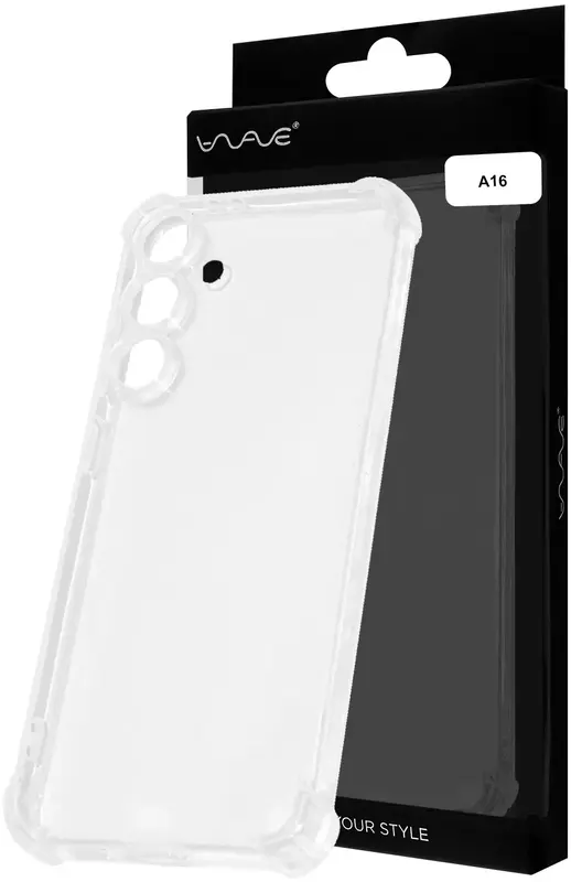 Чехол для Samsung A16 WAVE Ghost (clear) фото