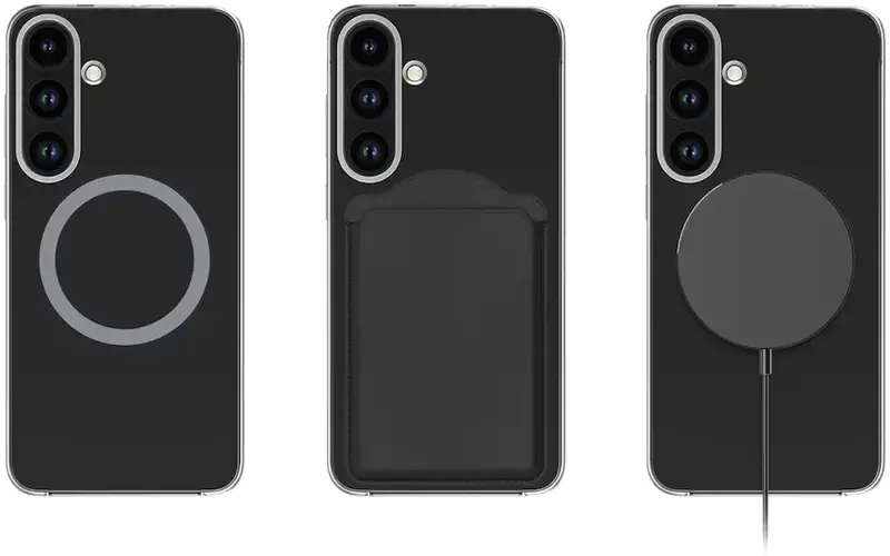 Чохол для Samsung S25 Symmetry Magnet Case Clear (GP-FFS931YCATW) - фото - №3