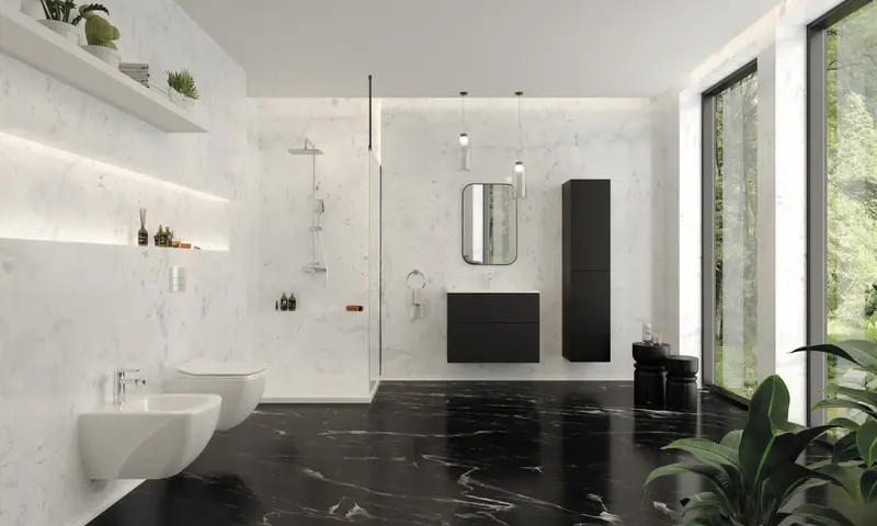 Унитаз подвесной Deante Anemon Zero безободковый, без сиденья, белый (CDZ_6ZPW) фото
