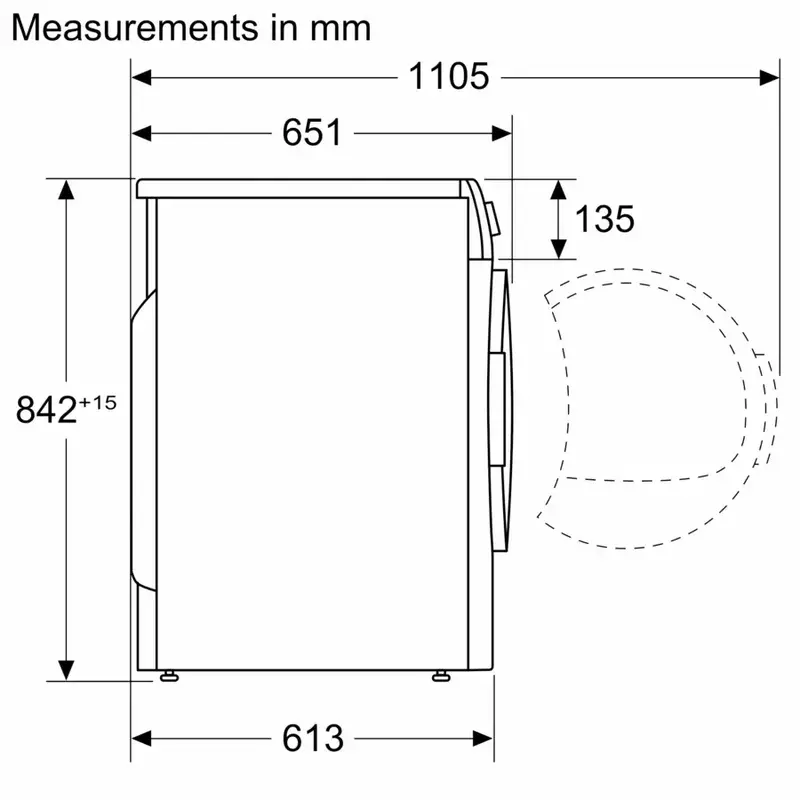 Сушильная машина Bosch WQB245B0UA фото